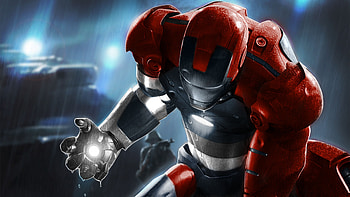 Iron Man Comic Art , iron-man, superheroes HD wallpaper