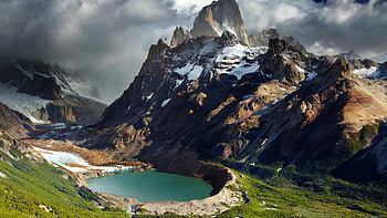Patagonia, Mountains HD wallpaper