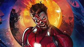 Iron Man X Zombie What If, what-if, iron-man, zombie, tv-shows HD wallpaper