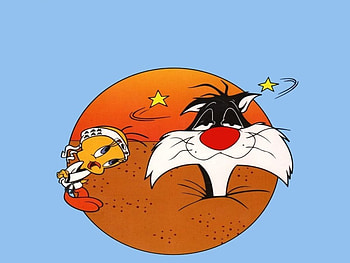 Sylvester and Tweety, cat, sylvester, tweety bird HD wallpaper