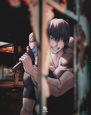 Toji Fushiguro., animemanga, mangaanime, jjk, draw, nobara, drawings, manga, fushiguro, jujutsukaisen, anime, itadori, sukuna HD phone wallpaper