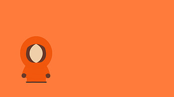Kenny McCormick South Park Minimalism , south-park, animated-shows, cartoons, tv-shows, artist, deviantart HD wallpaper