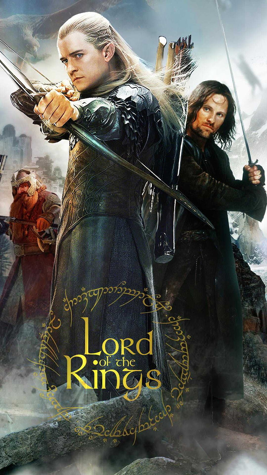 Poster, Aragorn HD phone wallpaper