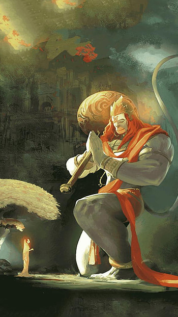 Hanuman, bajrang, maruti, sita HD phone wallpaper