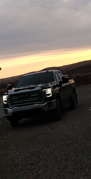 Gmc, sky, truck HD phone wallpaper