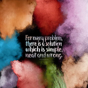 Problem, quote, colorful, typography HD phone wallpaper