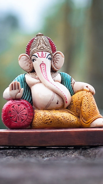 Shri Ganesh, Little Statue HD phone wallpaper