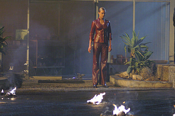 Kristanna Loken, T-X in Terminator 3, Rise of the Machines, Portraying HD wallpaper
