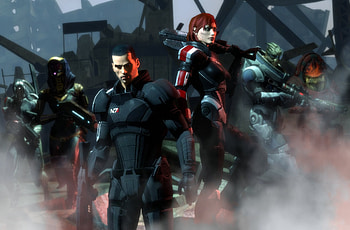 female shepard mass effect garrus vakarian turians krogan tali zorah legion urdnot wrex HD wallpaper