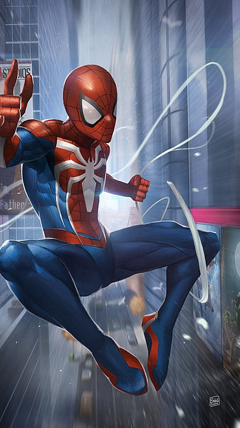 Spiderman, Game Mode HD phone wallpaper