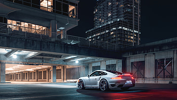 Porsche 911 white 2019, Minimalistic beauty, Clean design, Exquisite automotive HD wallpaper