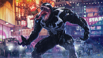 Marvels Spiderman 2 Venom , marvels-spider-man-2, spider-man-2, venom, superheroes, 2023-games, ps5-games, games HD wallpaper