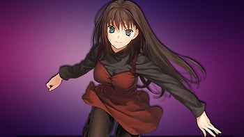 Aoko Aozaki Type Moon, anime-girl, anime HD wallpaper