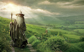 Gandalf the Grey, An Unexpected Journey HD wallpaper