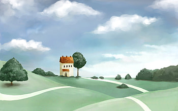 Houses HD wallpaper
