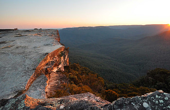 Blue Mountains 2, mountains, nature HD wallpaper