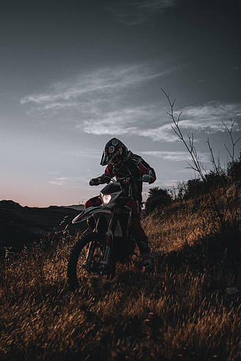Motorcycles, Motorcyclist, Helmet, Motorcycle, Bike, Cross HD phone wallpaper