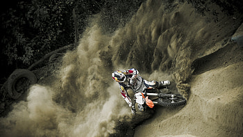 Motocross, Stunts HD wallpaper