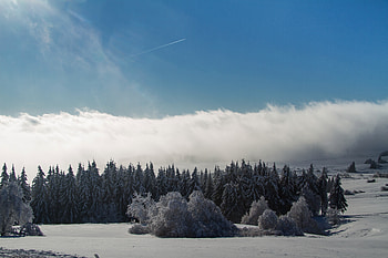Winter, Nature, Snow, Mountain, Forest, Hurricane, Vasrkup, Vascup HD wallpaper