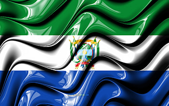 Guaviare Flag, , Departments of Colombia, South America, Day of Guaviare, Flag of Guaviare, 3D art, Guaviare, colombian departments, Guaviare 3D flag, Colombia HD wallpaper