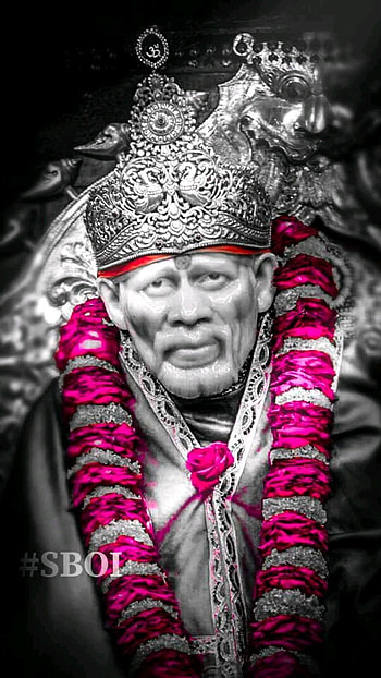 Sai Baba, beautiful painting of god HD phone wallpaper