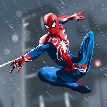 Spider Man, spiderman, superheroes, artwork, digital-art, art HD phone wallpaper