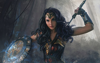 Gal Gadot, movie, Wonder Woman HD wallpaper