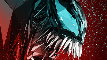 Venom Digital Illustration , venom, digital-art, illustration, superheroes, behance HD wallpaper