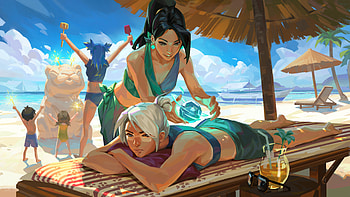 Jett Neon Sage Valorant HD wallpaper