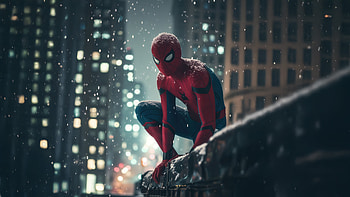 City Silent Guardian Spiderman, marvels-spider-man-2, spiderman, superheroes, games, 2025-games, ps5-games, ps4-games, xbox-one-games, video-games HD wallpaper