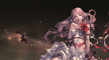 Fantasy girl by Liuyuan Lange, pink, lange, fantasy, girl, luminos HD wallpaper