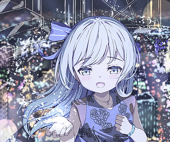 Hoshimachi Suisei, hololive, Hoshimachi Suisei, Anime, Virtual Youtuber HD wallpaper