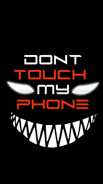 DONT TOUCH MY , symbol, Horror HD phone wallpaper