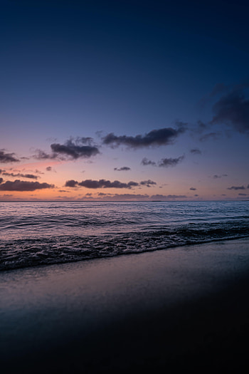 Nature, Sky, Sea, Twilight, Horizon, Dusk HD phone wallpaper