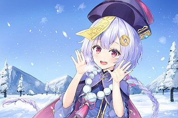Qiqi - Genshin Impact, Qiqi (Genshin Impact), video game, Genshin Impact HD wallpaper
