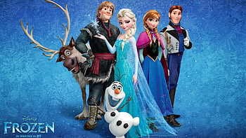 Kristoff, Elsa Anna Olaf, Disney HD wallpaper