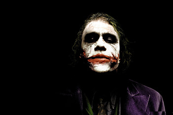 Joker Heath Ledger, joker, supervillain, superheroes HD wallpaper