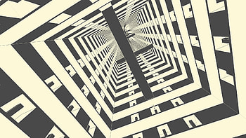 Gruvbox Brutalist Atrium — Drawing, Gruvbox, Brutalist Architecture, Drawing HD wallpaper