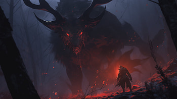 The Witcher - Hunt, The Witcher, AI Art, video game, The Witcher 3: Wild Hunt HD wallpaper