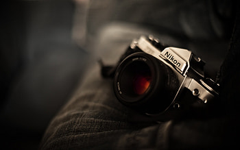 Nikon, camera, nikon, graphy, blur HD wallpaper