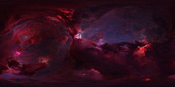 :), black, red, space, luminos, sky, stars, tim barton, blue, nebula, cosmos HD wallpaper