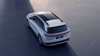 Top View, XPeng G9 SUV HD wallpaper