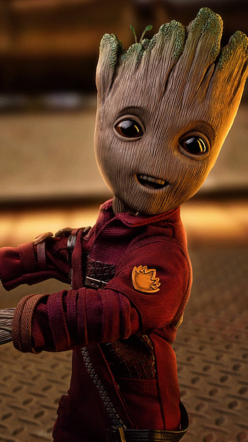 Baby Groot, resolution, Artwork, Sony Xperia, Amazing HD phone wallpaper