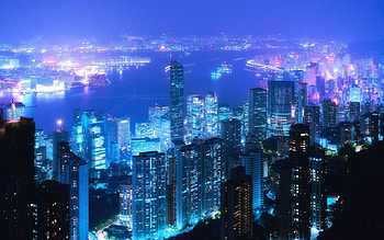 Cities, Houses, Sky, Night, City, Lights, Lanterns, Tokyo HD wallpaper