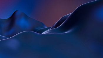 Mountain Range Abstract, mountain, abstract, blue, artist, artwork, art, digital-art HD wallpaper
