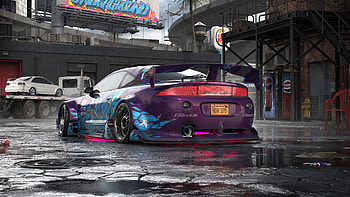 Mitsubishi Eclipse Gs T Need For Speed, mitsubishi-eclipse-gs-t, need-for-speed, cars, artwork, art, digital-art, mitsubishi HD wallpaper