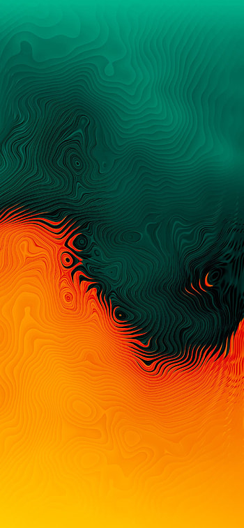 Orange Green Abstract XS, 10, X , , Background, and HD phone wallpaper