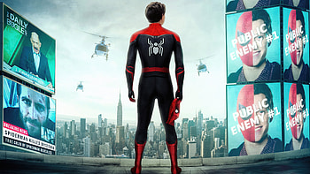 No Way Home Skyline — Spider-Man Ultra, Spider-Man: No Way Home HD wallpaper