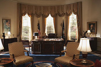 The West Wing, House of Cards, White House recreation, Architectural Digest HD wallpaper