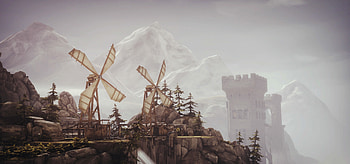 Brothers: a tale of two sons, windmills HD wallpaper